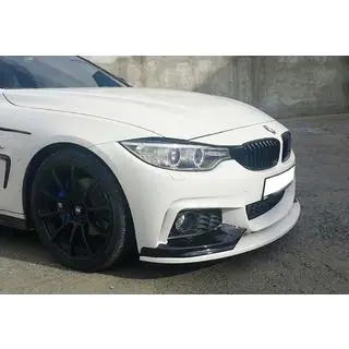 Priekšējā bampera lūpas spoileris DPT LIP V-3 (M-Sport, spīdīgi melns) foto 3