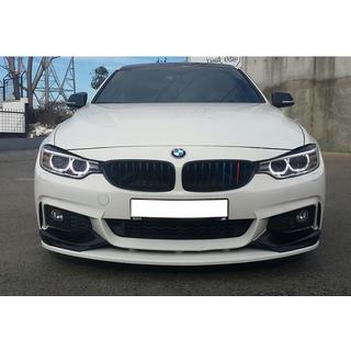 Priekšējā bufera lūpa DPT Flap V-3 (M-Sport, melns spīdīgs) BMW 4 sērija F32/F33/F36 2012–2020 foto 4