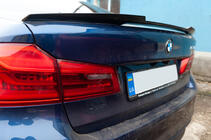 BMW 5. sērija G30/G31 2017–2023 Spoileris M4-Style (melns spīdīgs) foto 1