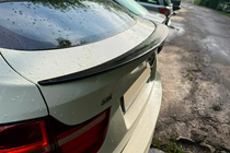 BMW X6 E71 2008–2014 DPT spoileris (spīdīgi melns) foto 6
