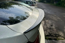 BMW X6 E71 2008–2014 DPT spoileris (spīdīgi melns) foto 3
