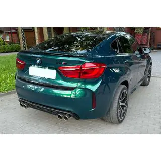 DPT spoileris (spīdīgi melns) BMW X6 F16 2014–2019 foto 2