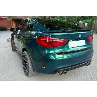 DPT spoileris (spīdīgi melns) BMW X6 F16 2014–2019 foto 3