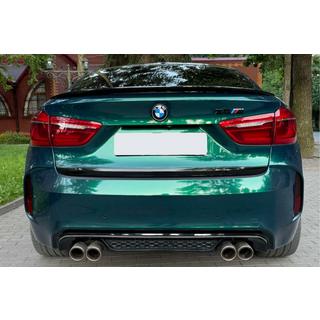 DPT spoileris (spīdīgi melns) BMW X6 F16 2014–2019 foto 1