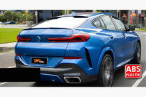 BMW X6 G06 2019–2027 DPT spoileris (spīdīgi melns) foto 3