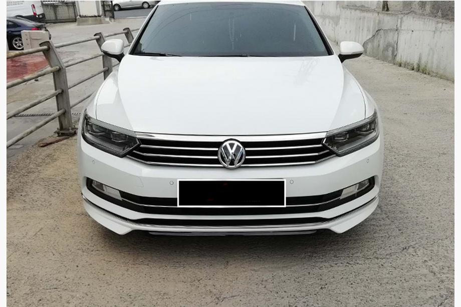 Volkswagen Passat B8 2015–2023 DPT Lip priekšējā bampera lūpa (2015-2019 EU, krāsošanai) Foto 3