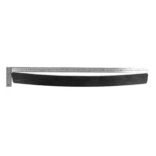 Universāla aizmugurējā bampera uzlika DPT V-1 (ABS) (75 cm, matēti melna) foto 4