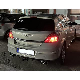 Universāls aizmugurējais difuzors DPT V-7 (ABS) (matēts melns) foto 3