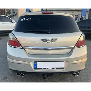 Universāls aizmugurējais difuzors DPT V-7 (ABS) (matēts melns) foto 4