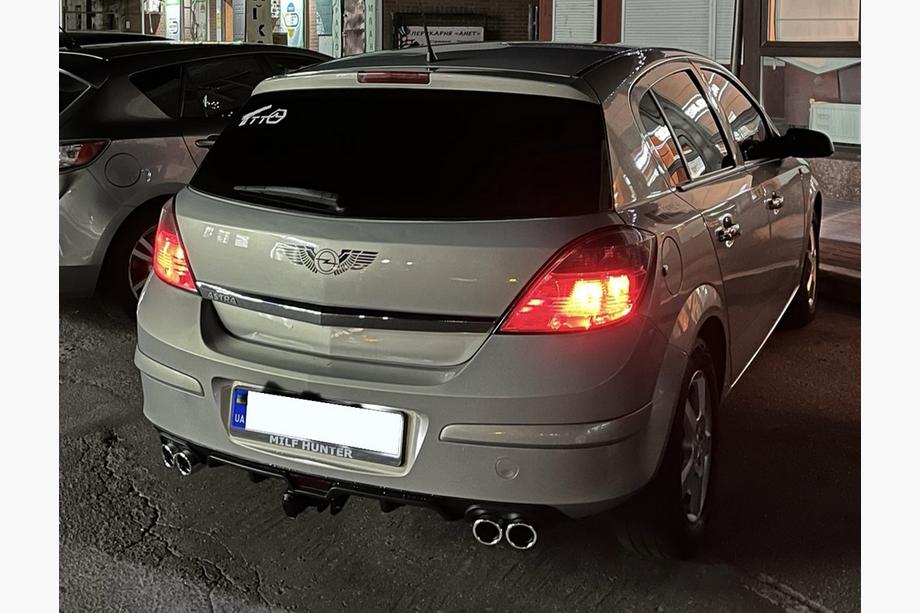 Universāls aizmugurējais difuzors DPT V-7 (ABS) (matēts melns) Foto 3