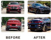 BMW X6 G06 2019–2027 Virsbūves komplekts Paradigm Black Knight (2018-2022) foto 1