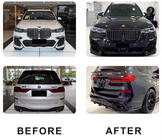 BMW X7 G07 2019– Paradigm Black Knight V1 virsbūves bodykit komplekts (M-Sport 2018-2022) foto 2