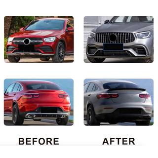 Virsbūves bodykit komplekts 2020-2022 (GLC63 AMG) Mercedes GLC Coupe C253 2016–2023 foto 2
