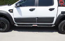 Mitsubishi L200 2015–2024 Dakar V2 sānu pakāpieni bez LED (2015-2019, 2 gab., metāls) foto 4