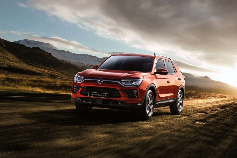 SsangYong Korando: atjaunināts pilsētas krosovers