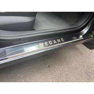 Durvju sliekšņu uzlikas (Carmos, 4 gab., tērauds) Renault Megane II 2004–2009 foto 4