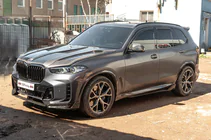 BMW X5 G05 2019–2026 Oglekļa šķiedras motora pārsegs V2 (G05/F95) foto 6