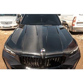 Oglekļa šķiedras motora pārsegs V2 (G05/F95) foto 2