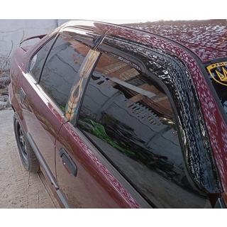 Logu vēja deflektori (4 gab., DPT) BMW 3. sērija E36 1990–2000 foto 4