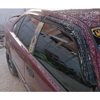 Logu vēja deflektori (4 gab., DPT) BMW 3. sērija E36 1990–2000 foto 4