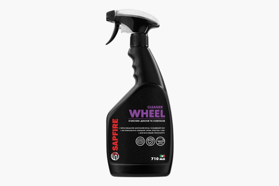 Disku tīrītājs vieglmetāla un tērauda diskiem 710 ml SAPFIRE Image