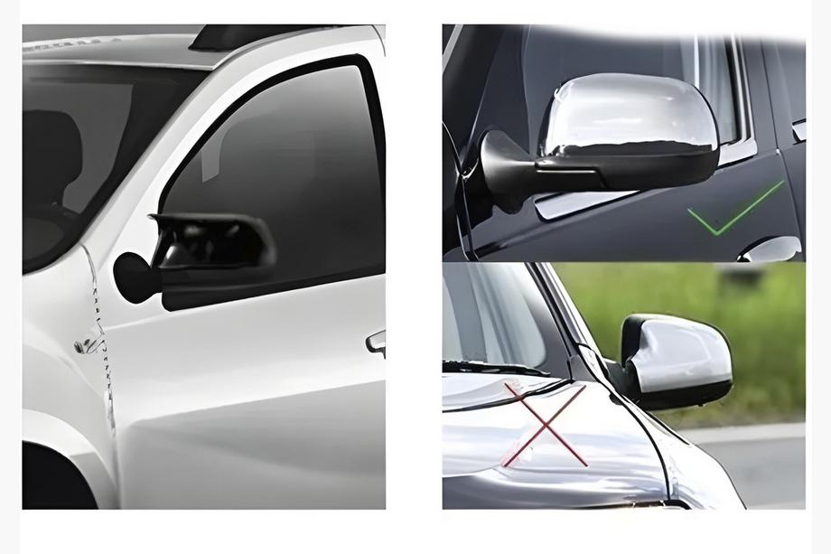 Renault Duster 2008–2017 BMW-Style spoguļu uzlikas (2 gab.) V-1 Foto 3