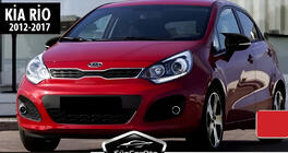Kia Rio 2012–2017 BMW-Style spoguļu uzlikas (ar pagrieziena rādītāju, 2 gab.) foto 7
