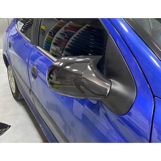Spoguļu vāciņi BMW-Style (2 gab.) Peugeot 206 1998–2024 foto 2