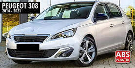Peugeot 308 2014–2021 Spoguļu vāciņi BMW-Style (2 gab.) foto 5