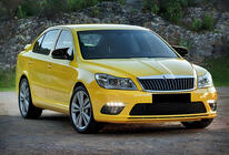 Skoda Octavia II A5 2010–2013 Spoguļu vāciņi BMW-Style (2 gab.) foto 6