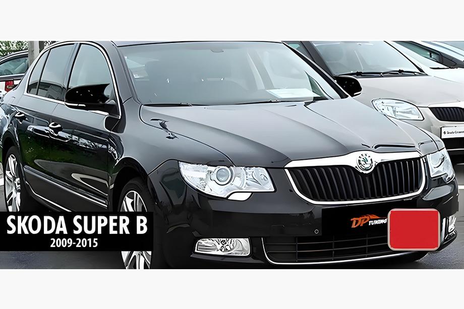 Skoda Superb 2009–2015 Spoguļu vāciņi BMW-Style (2 gab.) Foto 5