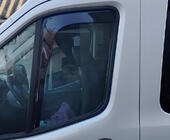 Ford Transit 2014– Ievietojamie logu vēja deflektori (2 gab., Esa) foto 1