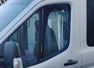 Ford Transit 2014– Ievietojamie logu vēja deflektori (2 gab., Esa) foto 2