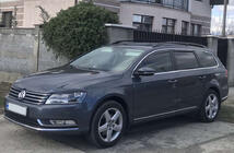 Volkswagen Passat B7 2012–2015 Logu deflektori, ieliekamie (SW, 4 gab., Esa) foto 2