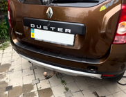 Dacia Duster 2008–2018 Aizmugurējā bampera difuzors (2012-2018, ABS, Esa) foto 1