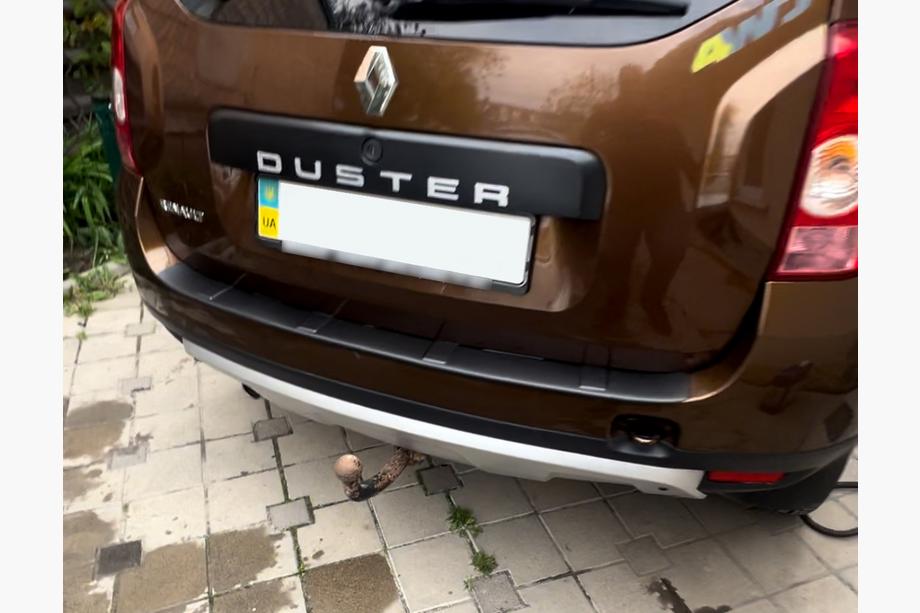 Dacia Duster 2008–2018 Aizmugurējā bampera difuzors (2012-2018, ABS, Esa) Image