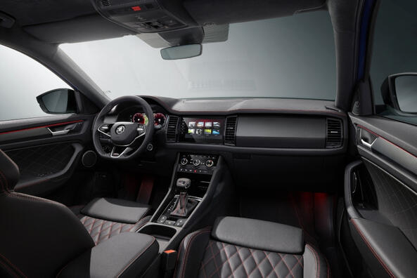 Apskats: Skoda Kodiaq RS sportiskā krosovera versija Foto 5