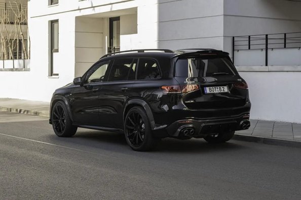 Apskats: BRABUS 900 Super Black Mercedes-AMG GLS 63 4MATIC+ Foto 4