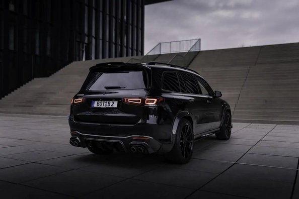 Apskats: BRABUS 900 Super Black Mercedes-AMG GLS 63 4MATIC+ Foto 3