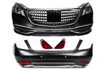 Mercedes S-class W222 2013–2022 Restailinga komplekts Maybach (ar optiku) foto 2