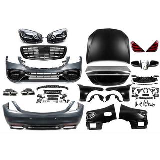 Facelift komplekts W222 AMG S63 Mercedes S-сlass W221 2005–2013 foto 2