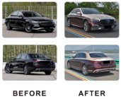 Mercedes E-klase W213 2016–2023 Maybach virsbūves komplekts (2020-2024) foto 3