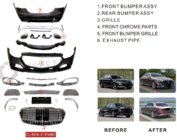 Mercedes E-klase W213 2016–2023 Maybach virsbūves komplekts (2020-2024) foto 2