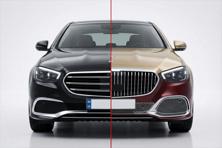 Mercedes E-klase W213 2016–2023 Maybach virsbūves komplekts (2020-2024) Image