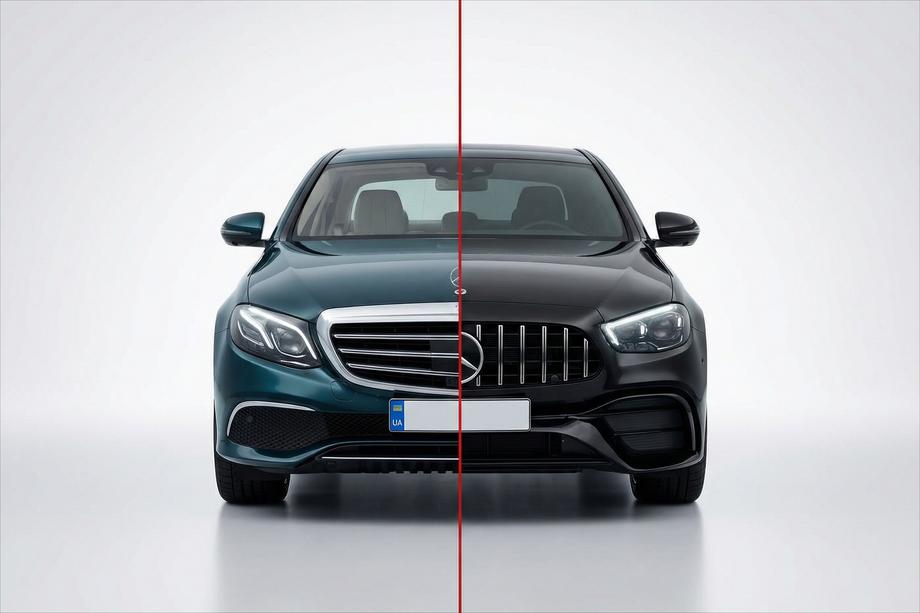 Mercedes E-klase W213 2016–2023 AMG E63 2024 restailinga komplekts Image