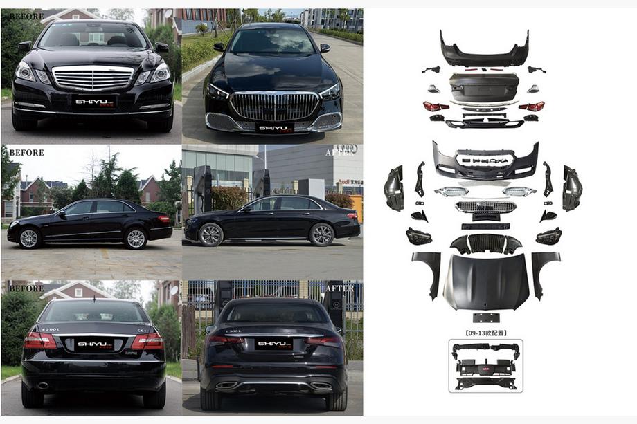 Mercedes E-class W212 2009–2016 Restailinga komplekts W213 Maybach 2024 Image