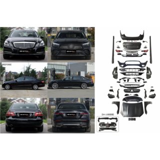 Facelift komplekts priekš W213 AMG-Line 2024 Mercedes E-сlass W212 2009–2016