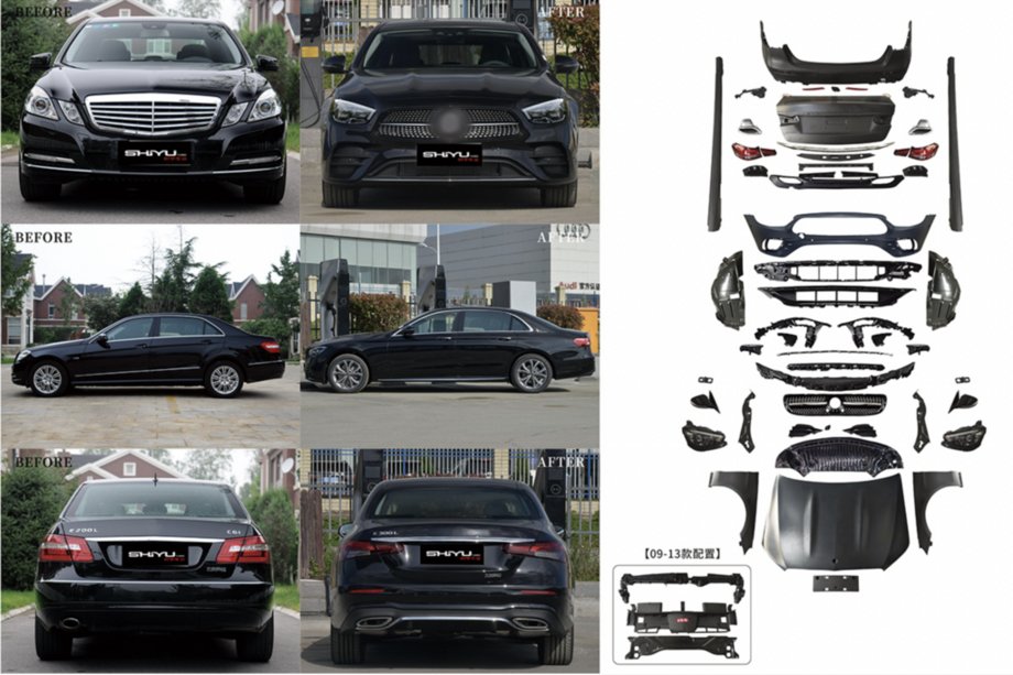 Mercedes E-class W212 2009–2016 Facelift komplekts priekš W213 AMG-Line 2024 Image