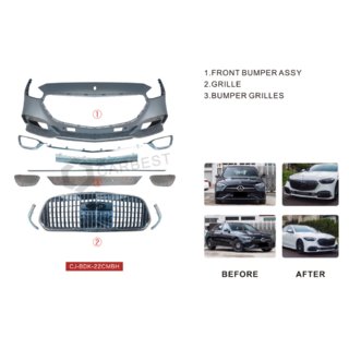 Priekšējais buferis samontēts (Maybach) Mercedes C klase W206 2022– foto 2