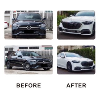 Priekšējais buferis samontēts (Maybach) Mercedes C klase W206 2022– foto 1